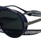 Dolce & Gabbana Elegant Unisex Blue Metal Sunglasses