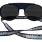 Dolce & Gabbana Elegant Unisex Blue Metal Sunglasses