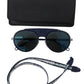 Dolce & Gabbana Elegant Unisex Blue Metal Sunglasses