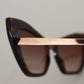 Dolce & Gabbana Chic Cat Eye Designer Sunglasses