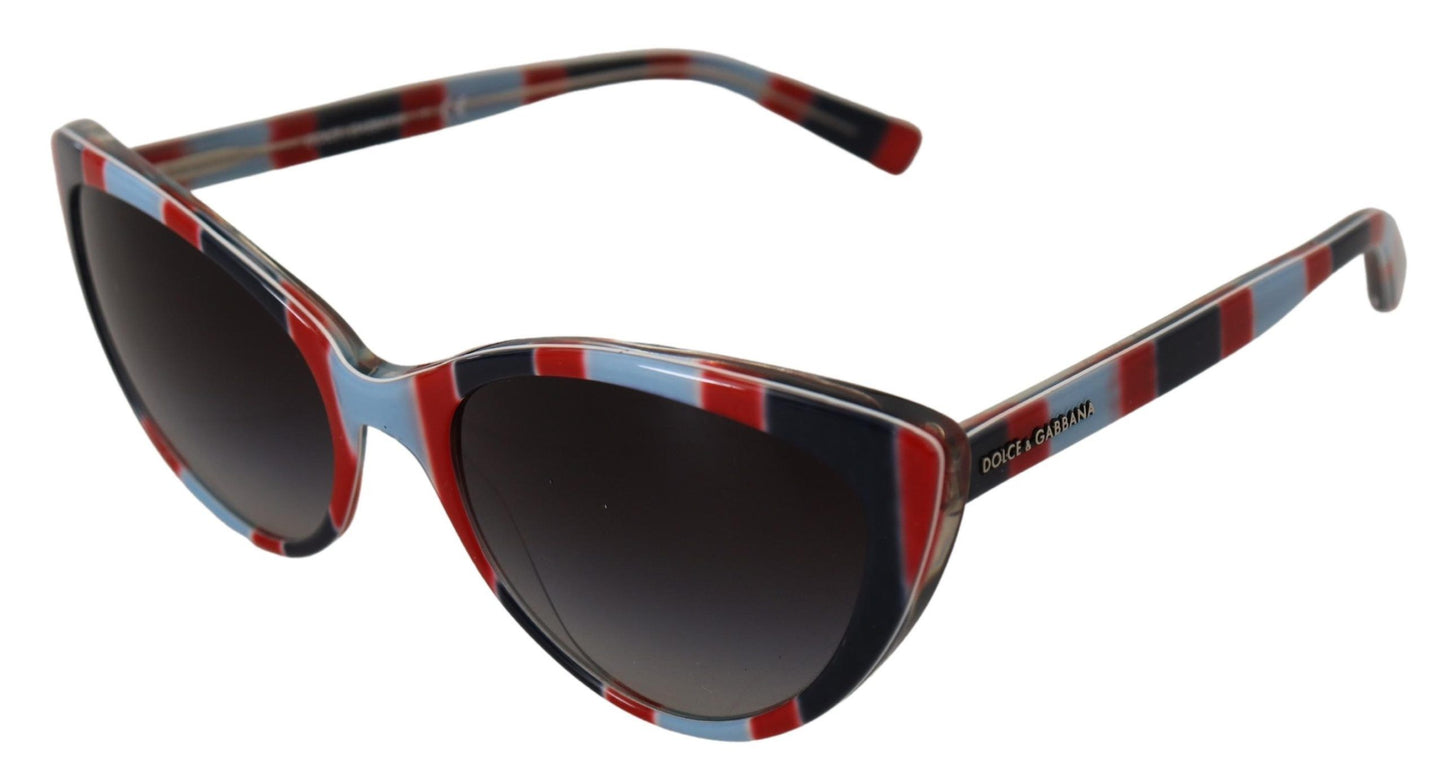 Dolce & Gabbana Chic Multicolor Cat Eye Sunglasses for Women