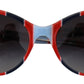 Dolce & Gabbana Chic Multicolor Cat Eye Sunglasses for Women