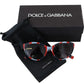 Dolce & Gabbana Chic Multicolor Cat Eye Sunglasses for Women