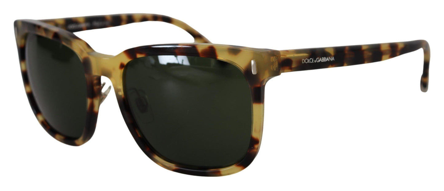 Dolce & Gabbana Elegant Wayfarer Havana Sunglasses