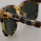 Dolce & Gabbana Elegant Wayfarer Havana Sunglasses