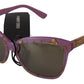 Dolce & Gabbana Elegant Violet Acetate Sunglasses