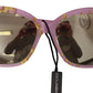 Dolce & Gabbana Elegant Violet Acetate Sunglasses