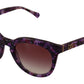 Dolce & Gabbana Chic Purple Lens Tortoiseshell Sunglasses