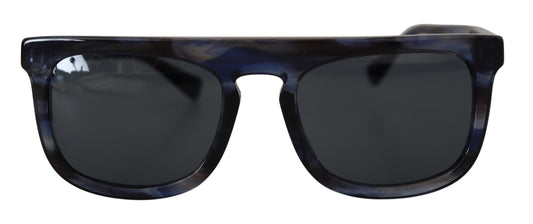 Dolce & Gabbana Chic Blue Gradient Sunglasses