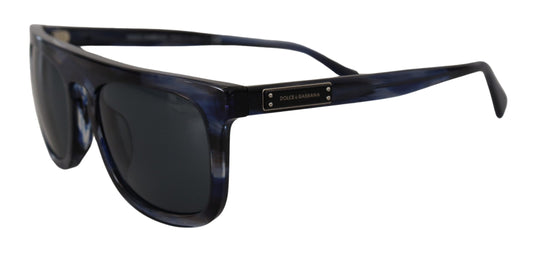 Dolce & Gabbana Chic Blue Gradient Sunglasses