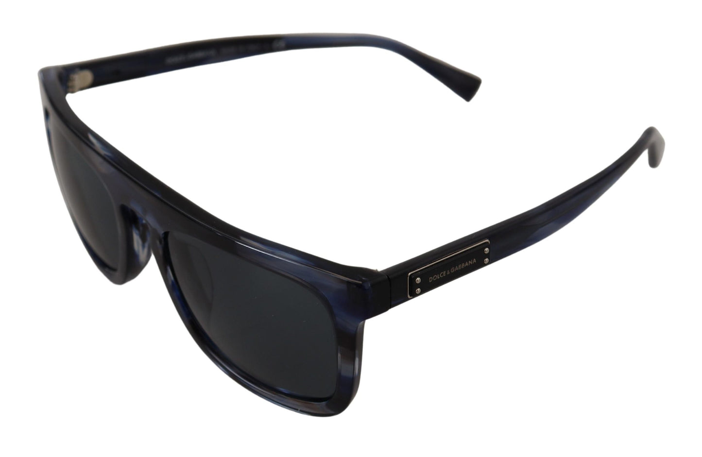 Dolce & Gabbana Chic Blue Gradient Sunglasses