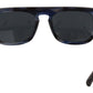 Dolce & Gabbana Chic Blue Gradient Sunglasses