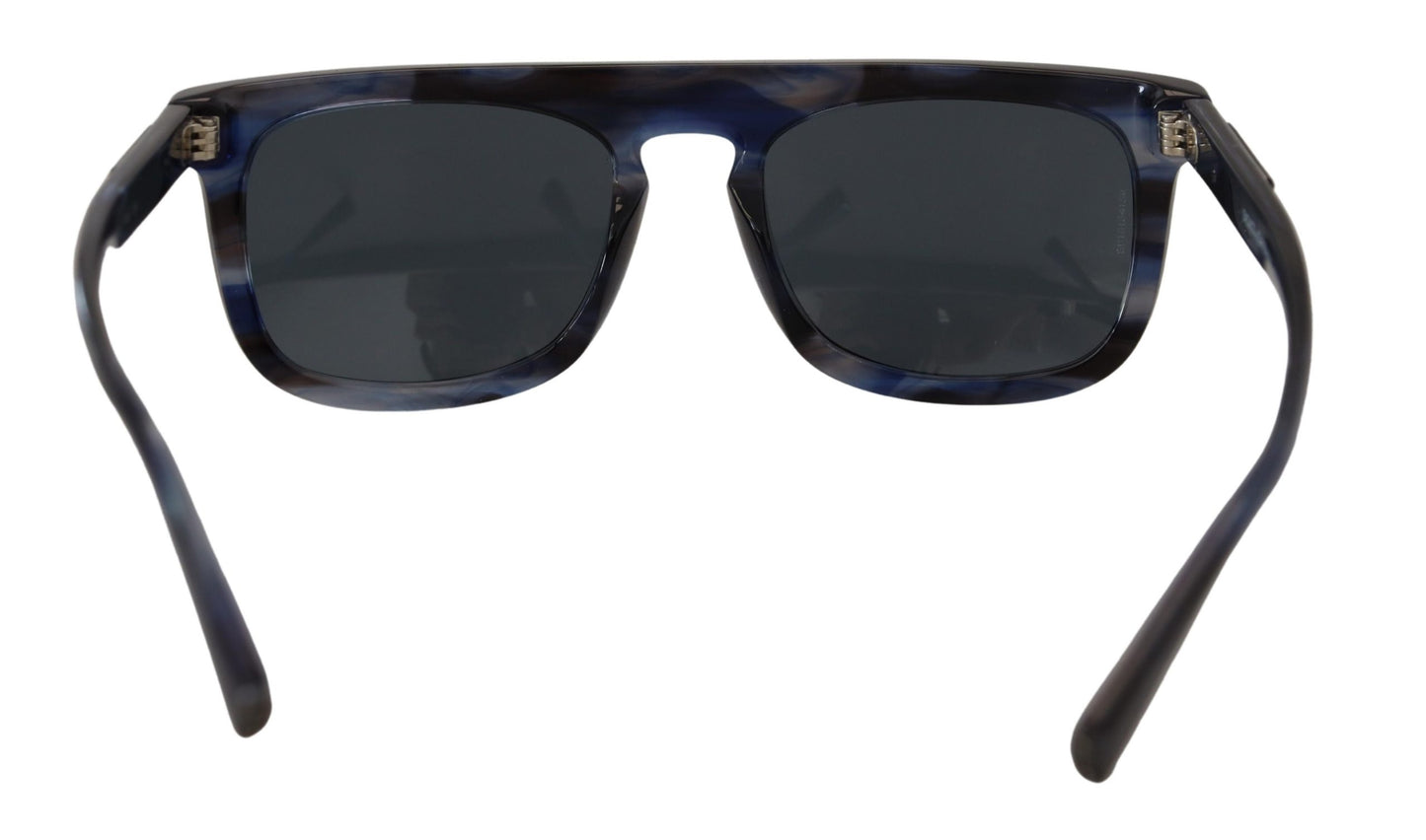 Dolce & Gabbana Chic Blue Gradient Sunglasses