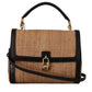 Dolce & Gabbana Exotic Python & Lambskin Shoulder Satchel