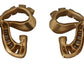 Dolce & Gabbana Elegant Gold-Toned Bow Clip Earrings