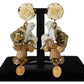 Dolce & Gabbana Elegant Cherub Clip-On Earrings