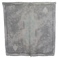 Costume National Chic Designer Grey Scarf with Fringes