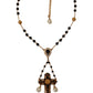 Dolce & Gabbana Elegant Charm Cross Necklace in Gold Tone