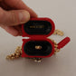 Dolce & Gabbana Gold Chain with Red Devotion Pendant