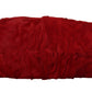 Dolce & Gabbana Elegant Red Fur VANDA Evening Clutch