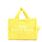 Marc Jacobs The Terry Tote Yellow Medium Soft Terry Crossbody Handbag Purse