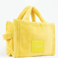 Marc Jacobs The Terry Tote Yellow Medium Soft Terry Crossbody Handbag Purse