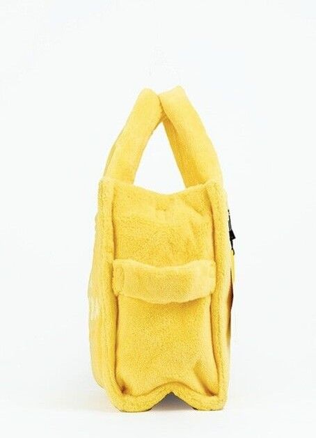 Marc Jacobs The Terry Tote Yellow Medium Soft Terry Crossbody Handbag Purse