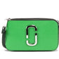 Marc Jacobs The Snapshot Bag Studded Saffiano Leather Green Shoulder Bag Purse