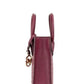 Michael Kors Mercer XS Mulberry Signature PVC North South Shopper Crossbody Bag