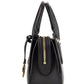 Michael Kors Valerie Small Black Pebble Leather East West Satchel Crossbody Bag