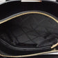 Michael Kors Valerie Small Black Pebble Leather East West Satchel Crossbody Bag