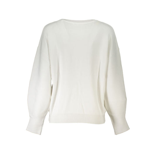 Guess Jeans White Viscose Sweater