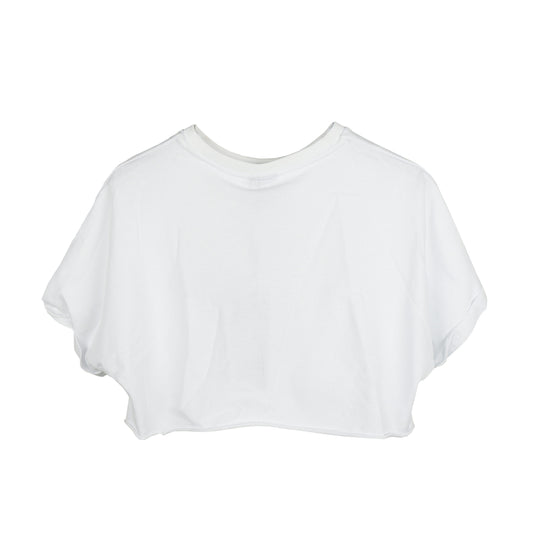 Comme Des Fuckdown White Cotton Tops & T-Shirt