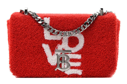 Burberry Radiant Red Mini Love Lola Crossbody Bag