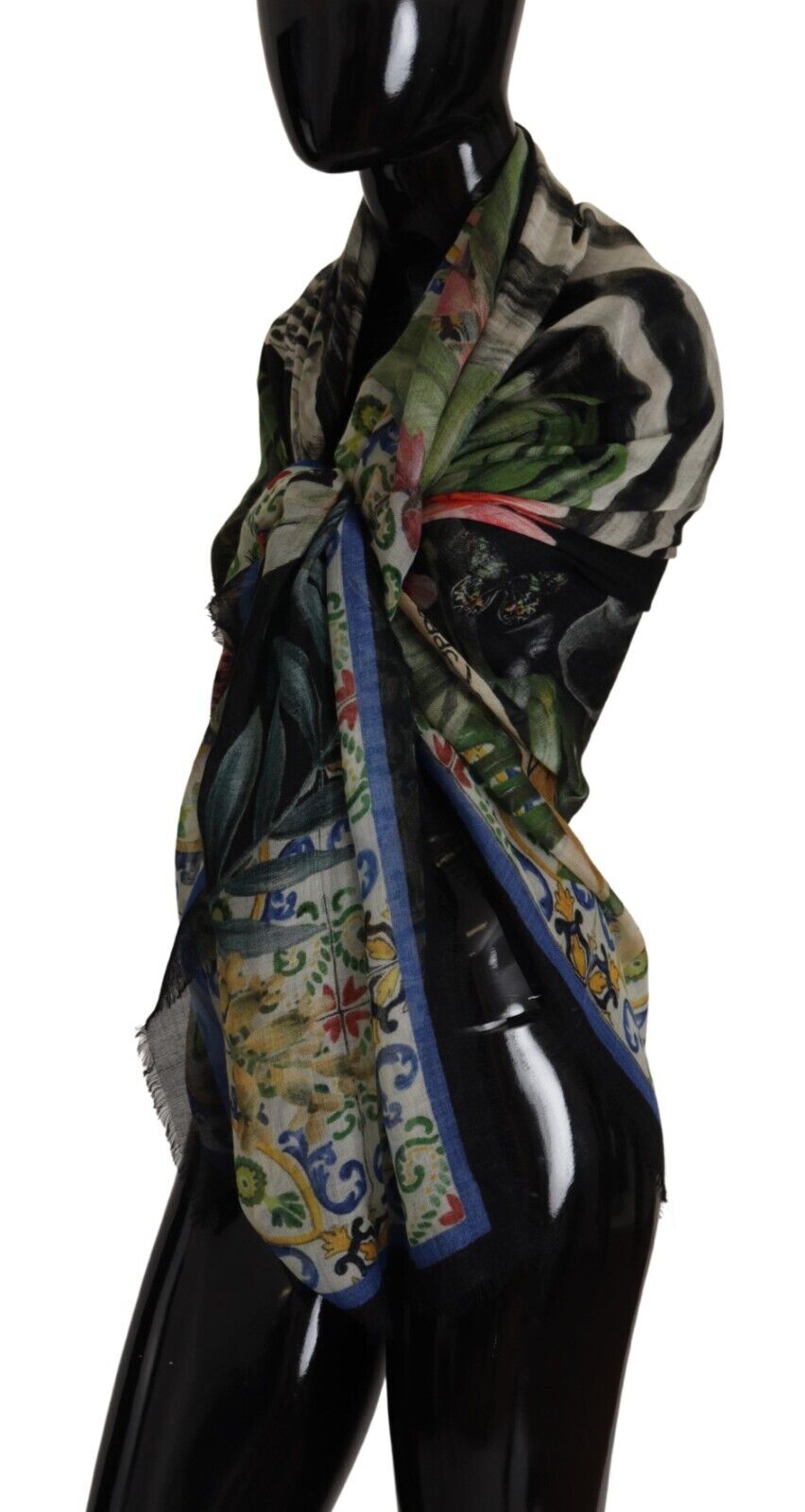 Dolce & Gabbana Elegant Multicolor Modal Scarf